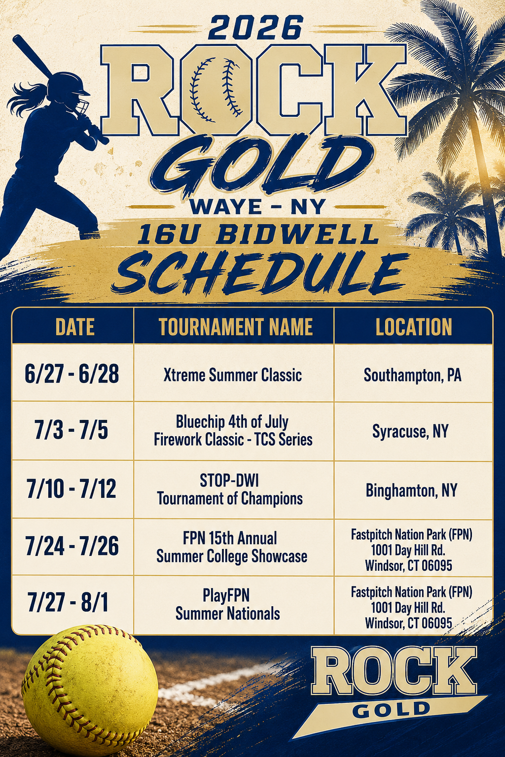 Rock Gold Waye NY Bidwell