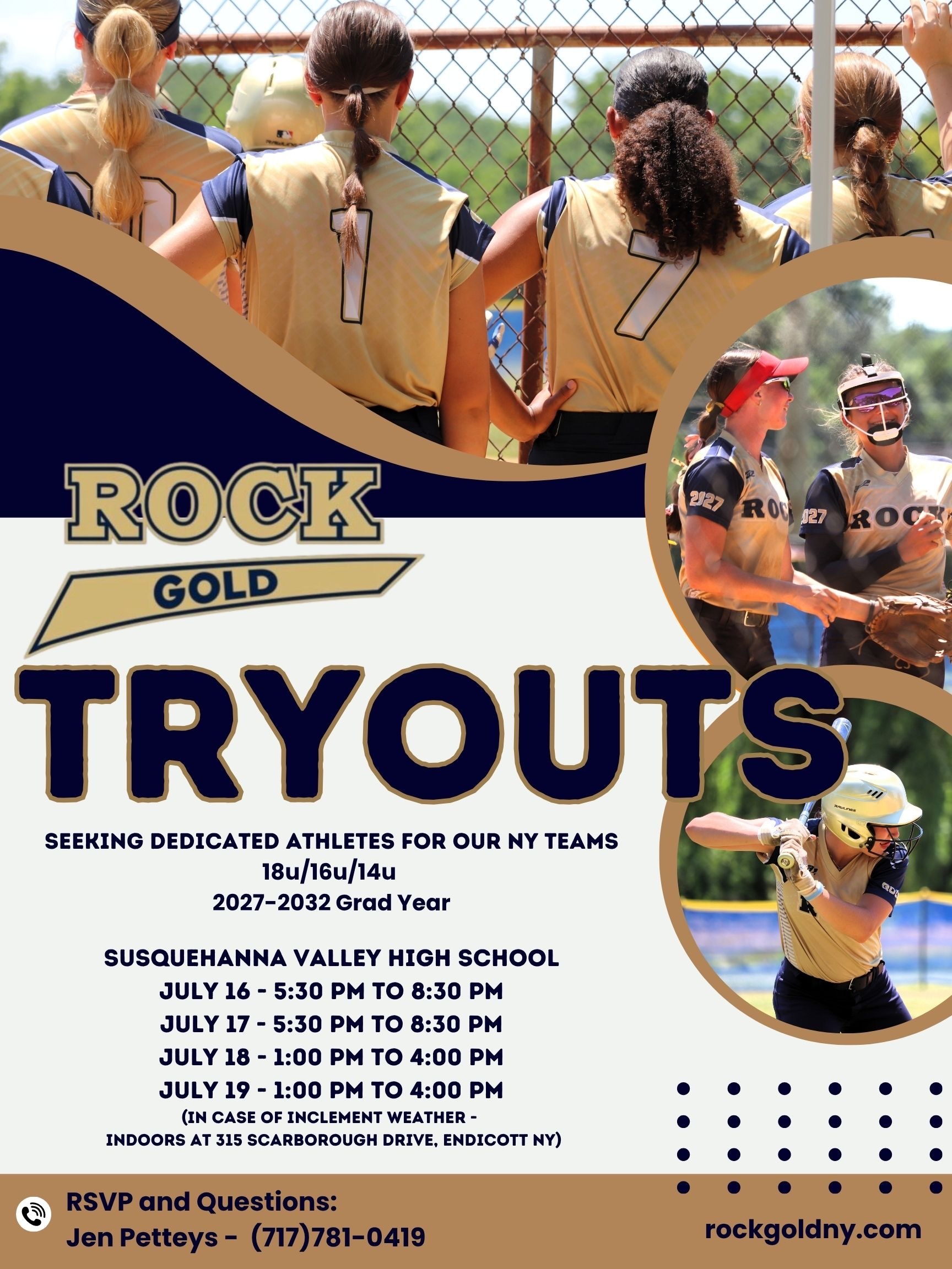 Travel softball team tryouts